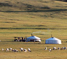 Voyage Paris - Mongolie fait en fourgon aménagé en 2009